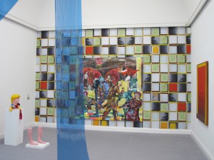 Flaechle-Tapete-2011-Inkjetprint-365-x-580-cm-Extradosis-Kunsthalle-zu-Kiel-2011-