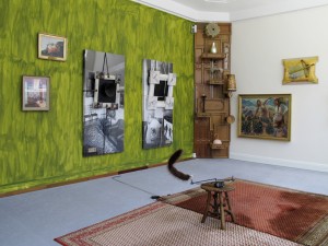Wedler's Home2, 2011, wall paint, Installation, size variable, Extradosis, Kunsthalle zu Kiel, 2011