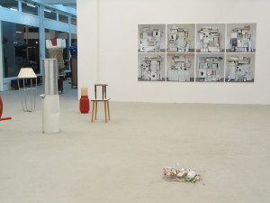 Suchen sammeln anwenden, exhibition view, 2003, Galerie KX, Hamburg_3